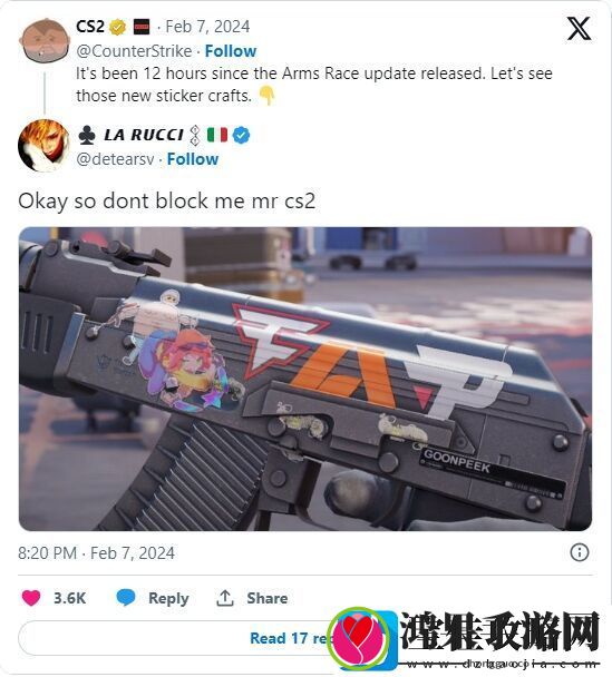 CS2全新贴纸系统更新各种地狱梗大量出