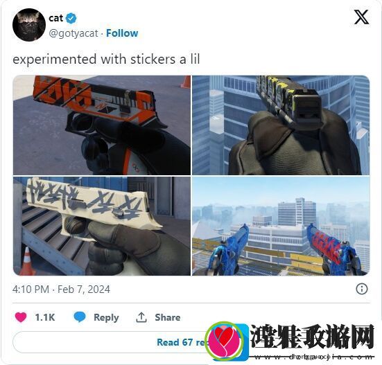 CS2全新贴纸系统更新各种地狱梗大量出