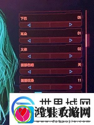 赛博朋克2077捏脸数据大全