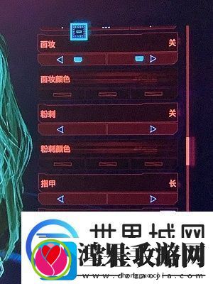 赛博朋克2077捏脸数据大全