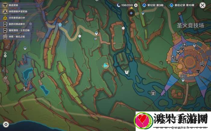 原神烟谜主训练地点其3位置在哪