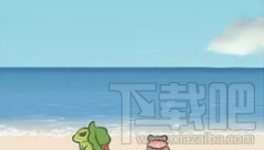旅行青蛙海边照片怎么得
