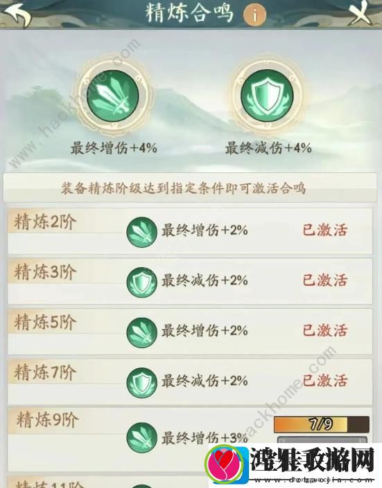 寻道大千最终增伤和最终减伤是什么