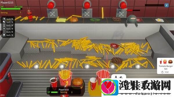 解压射击游戏薯条推币机上架Steam