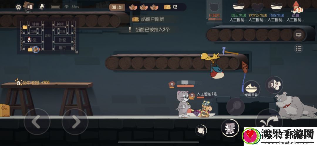 猫和老鼠托普斯有什么技能