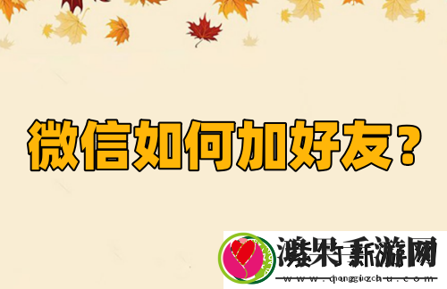微信如何加好友