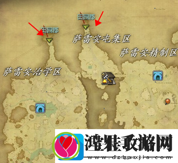 最终幻想14水晶世界田园郡在哪