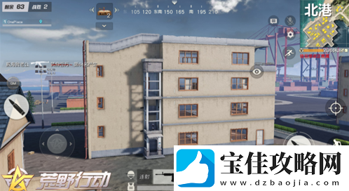 荒野行动怎么乘电梯爬水管