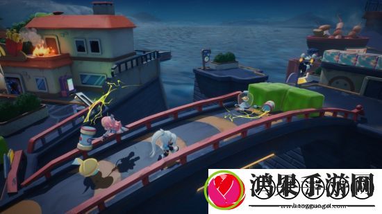 闯关型派对游戏异星狂奔Steam页面