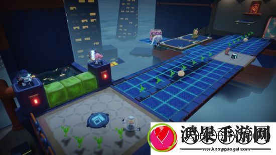 闯关型派对游戏异星狂奔Steam页面