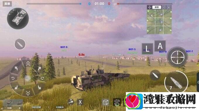 装甲纷争一款包含两种伤害机制的第三人称坦克对战游戏