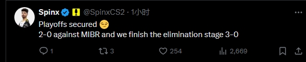 轻松取胜晋级下一轮