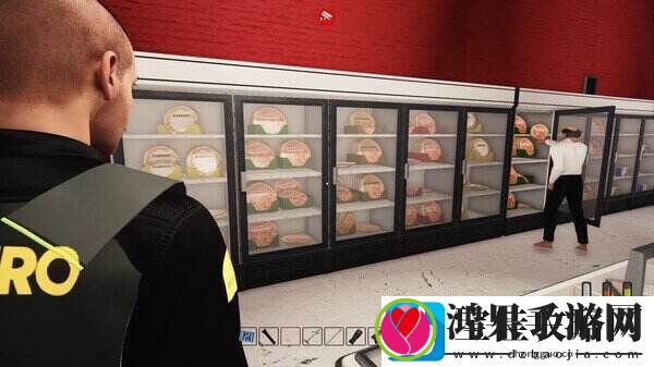 安保模拟游戏超市保安模拟器正式发售Steam平台