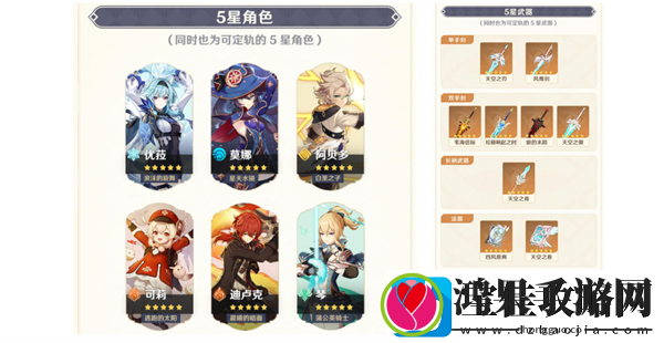 原神4.5集录祈愿抽卡机制是什么