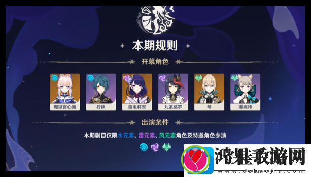 原神幻想真境剧诗第六期打法攻略